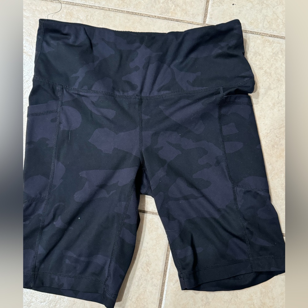 Camouflage Biker Shorts